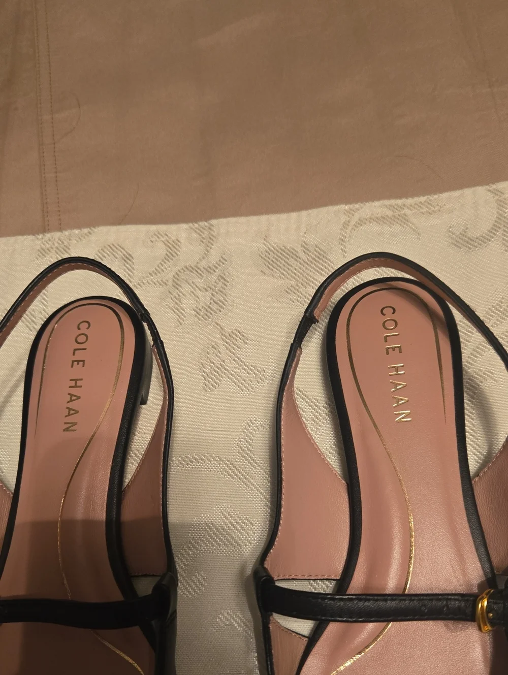 Cole Haan Anya Slingback Flats Black size 6.5B